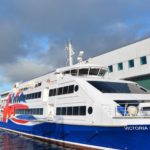 Cruise out of downtown Seattle on the Victoria Clipper IV.